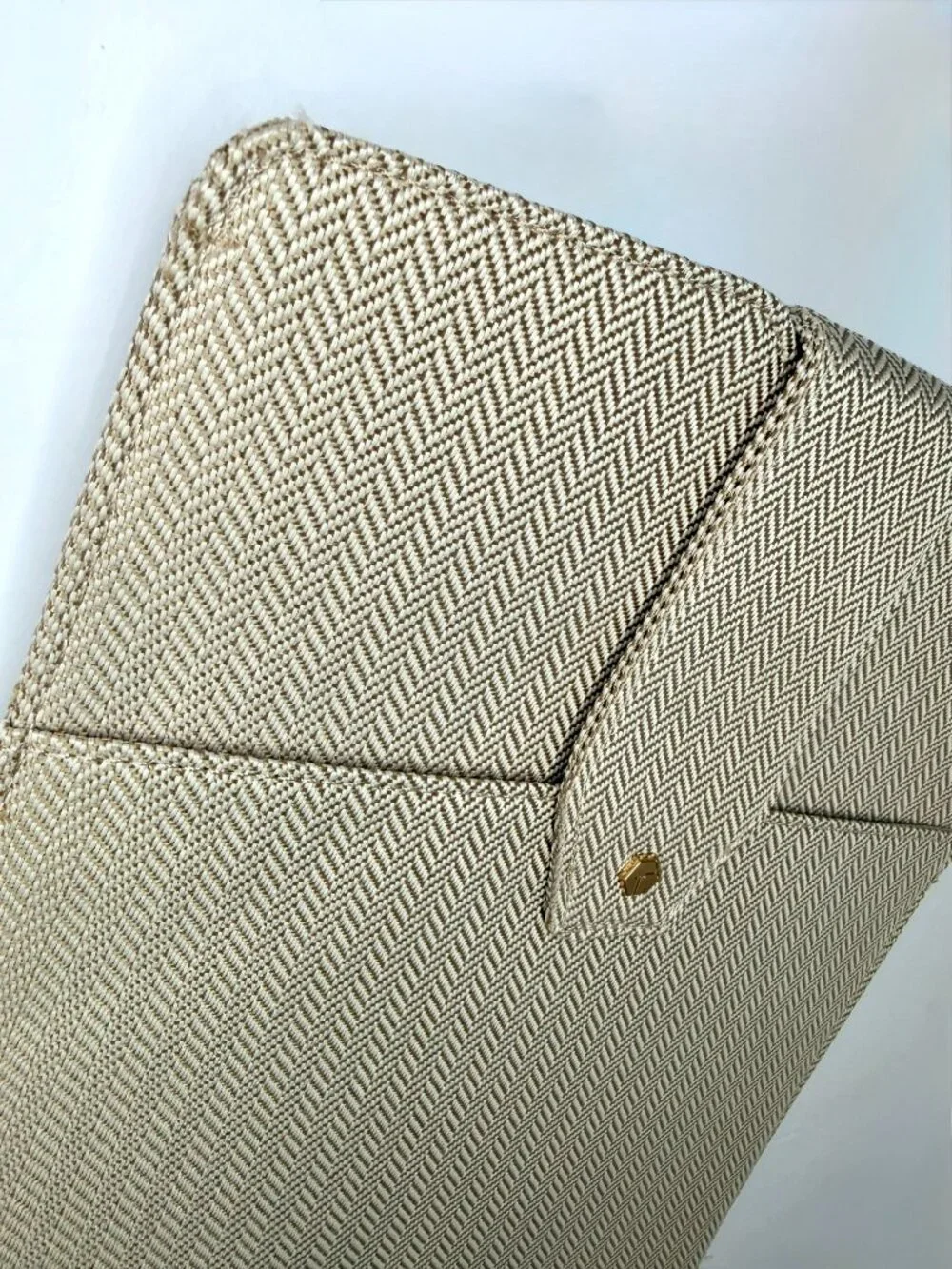 Lindsay Albanese Limited Edition Herringbone Laptop Clutch Sleeve